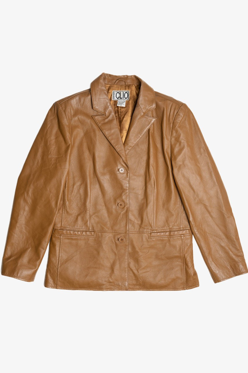 Vintage Clio Leather Jacket