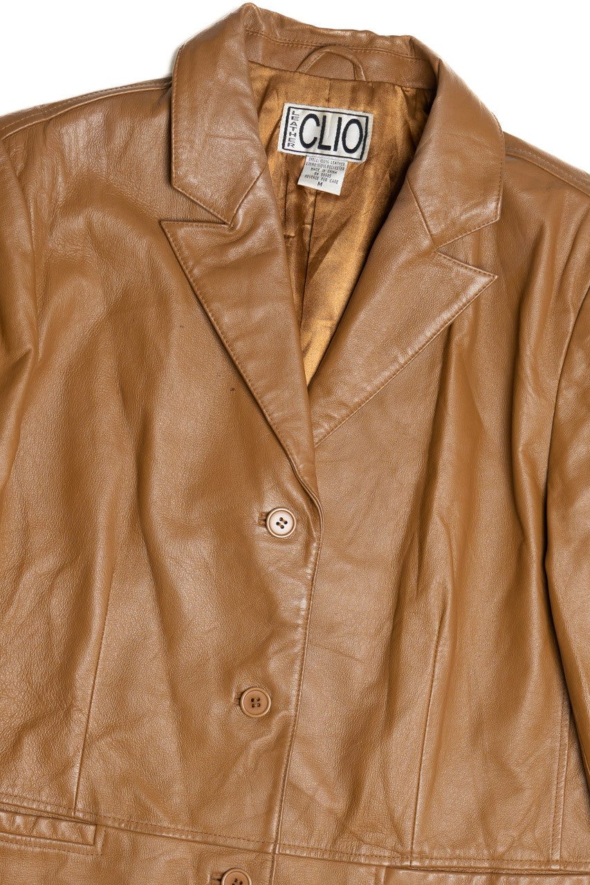 Vintage Clio Leather Jacket