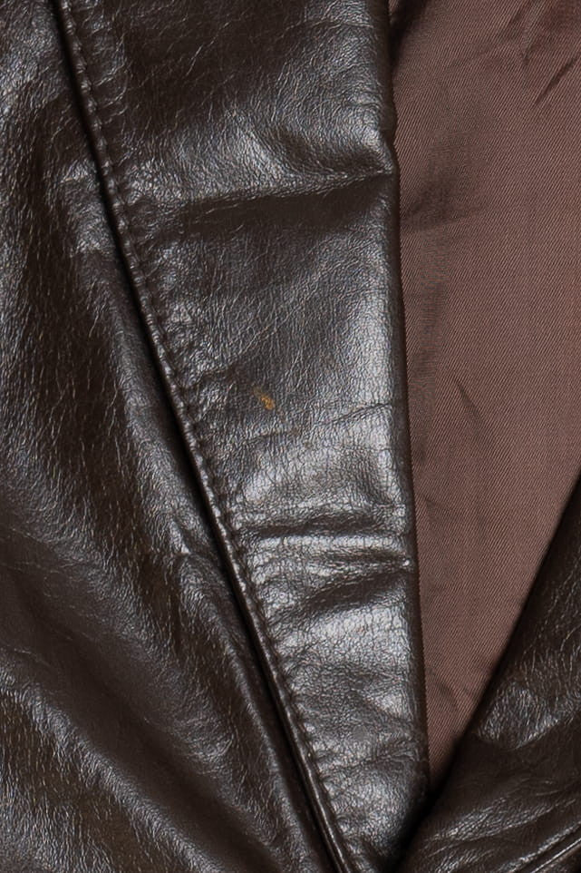 Vintage Saddlery Long Blazer Leather Jacket