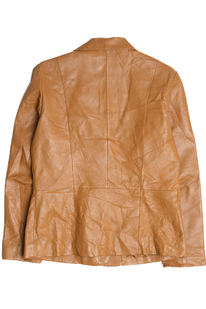 Vintage Bagatelle Leather Blazer Jacket