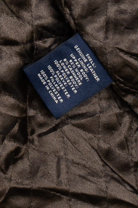 Vintage Turnbury Heavyweight Leather Winter Jacket
