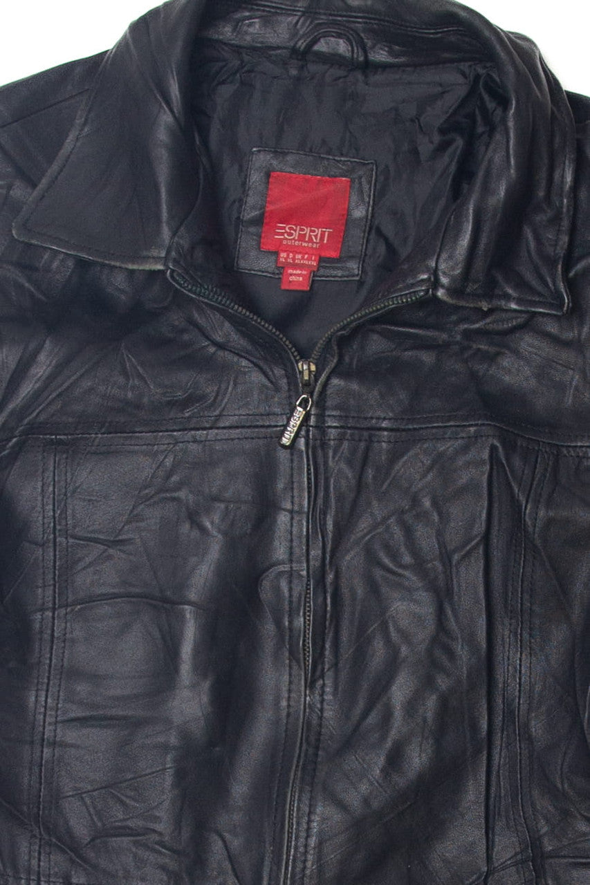 Vintage Esprit Leather Jacket