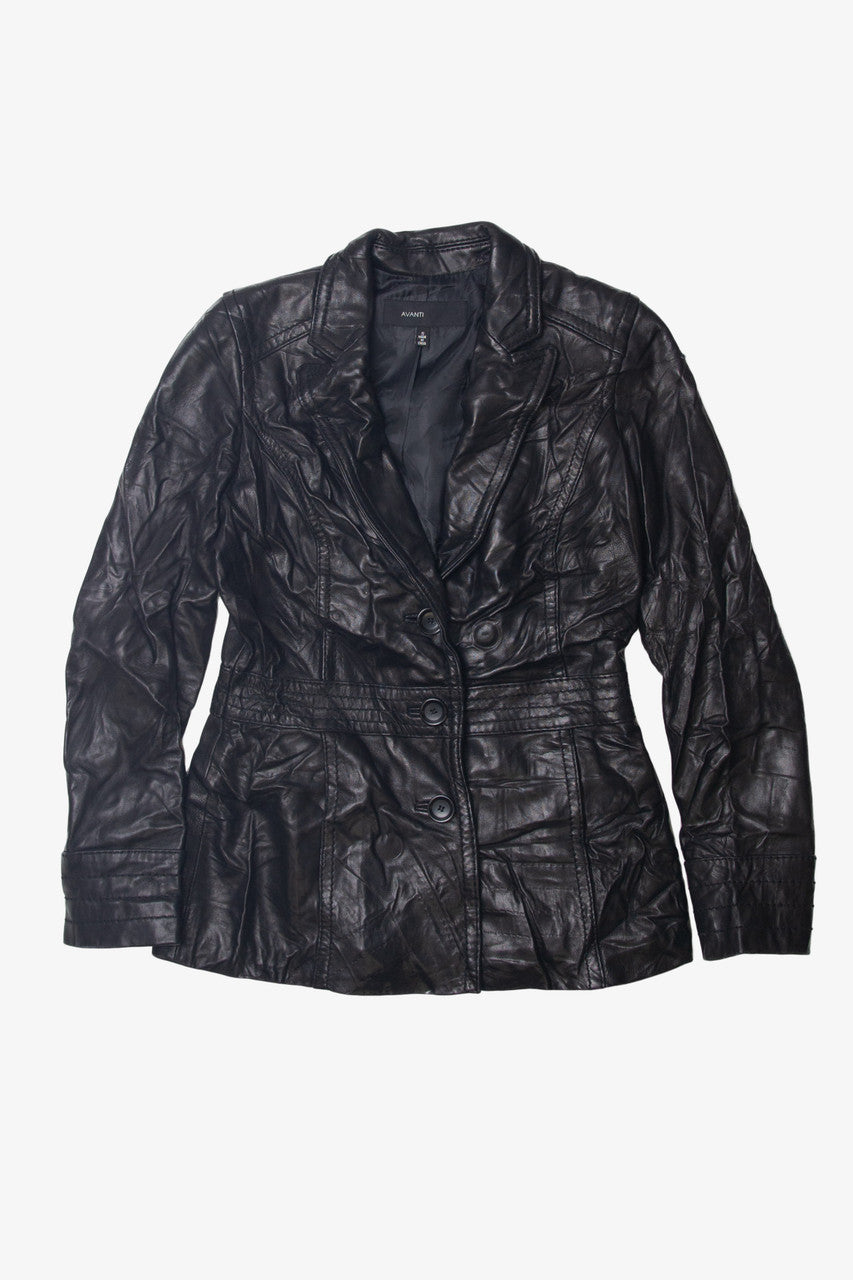 Vintage Avanti Leather Blazer