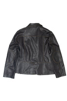 Vintage Elbow Patches Faux Leather Jacket (1990s)