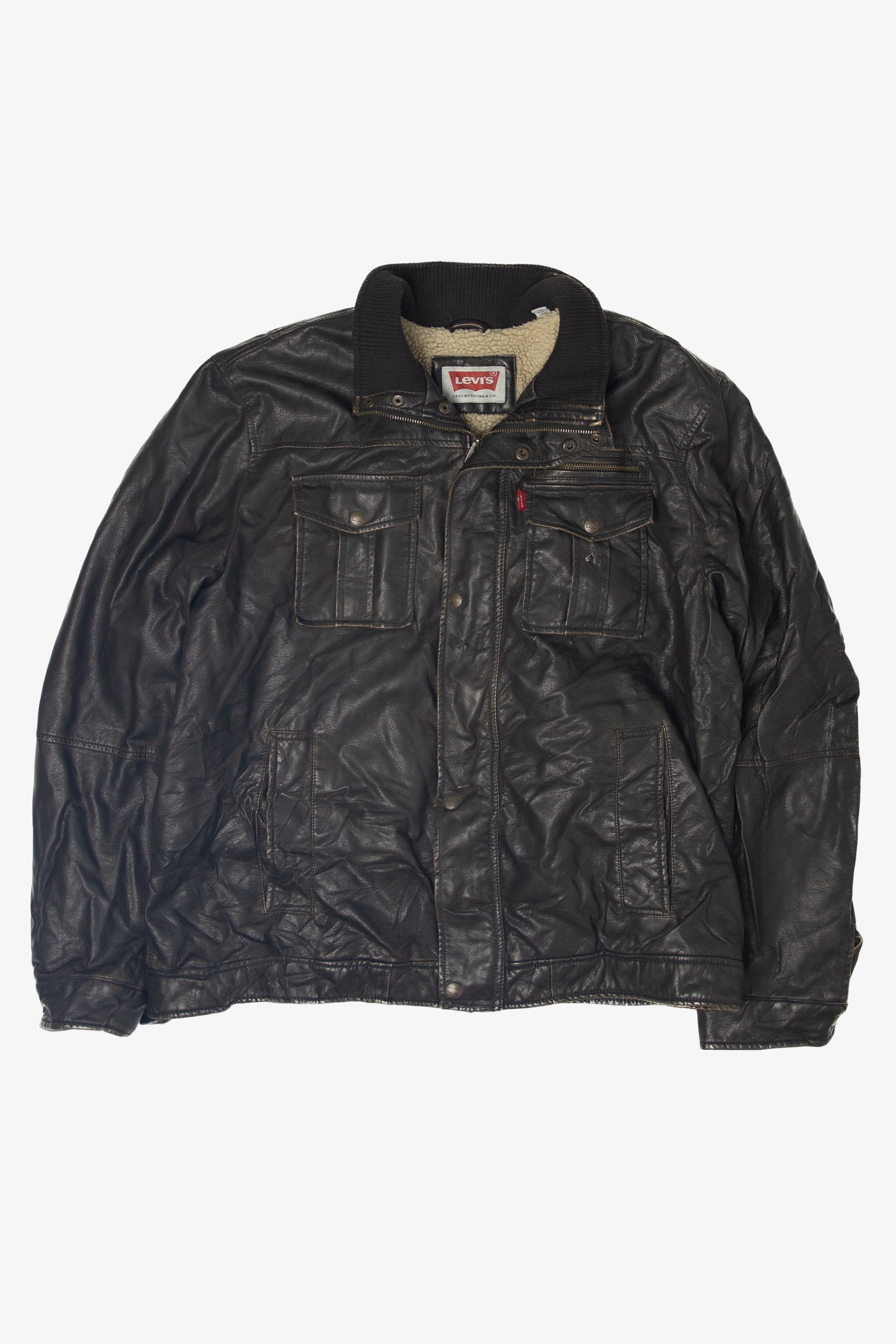 Vintage Levi's Leather Jacket (2000s)
