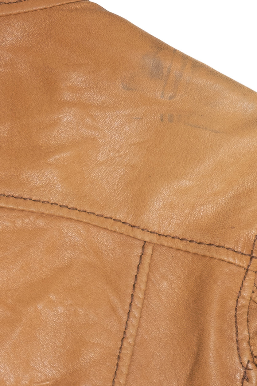 Michael Kors Leather Moto Style Jacket
