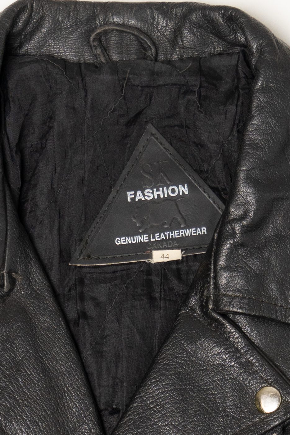 Vintage SK Fashion Leather Jacket (1990s)