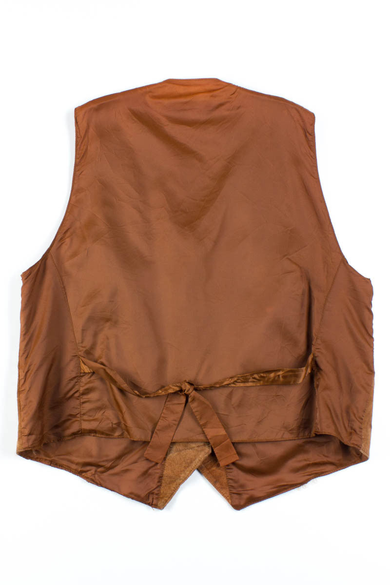 Brown Suede Vest