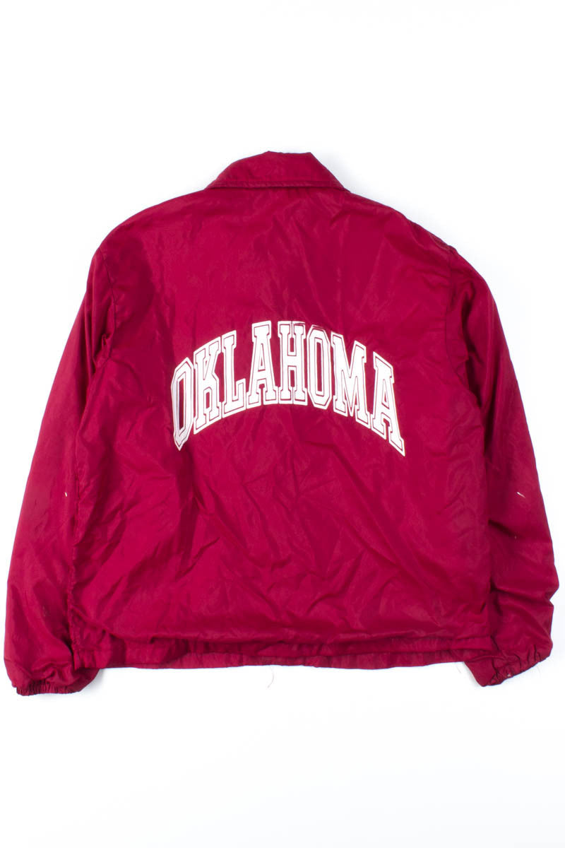 Vintage Oklahoma Sooners Coach Jacket