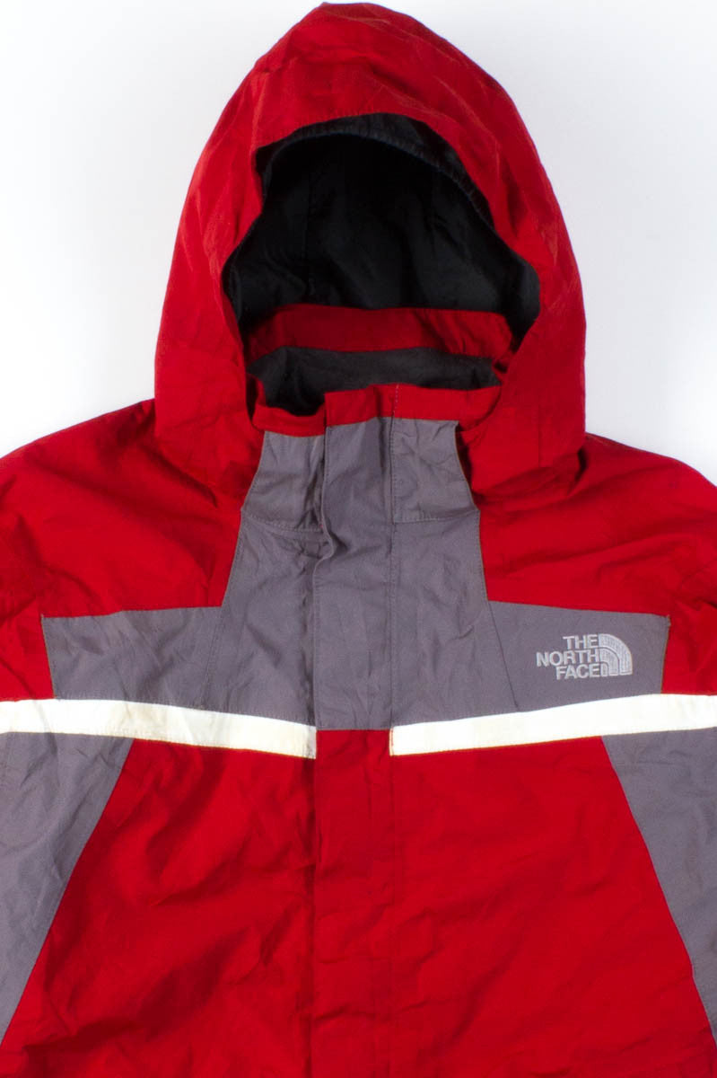 Red North Face Parka