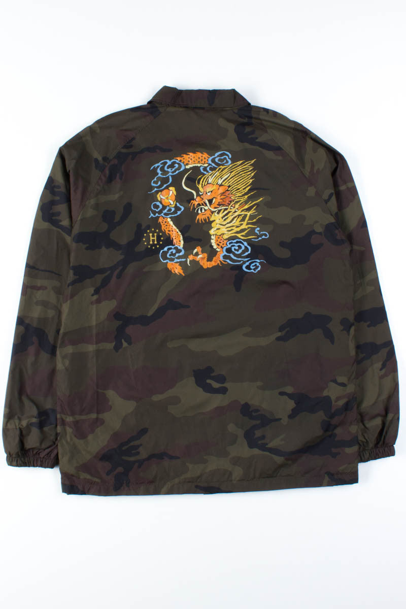 Camo Dragon Coach Jacket