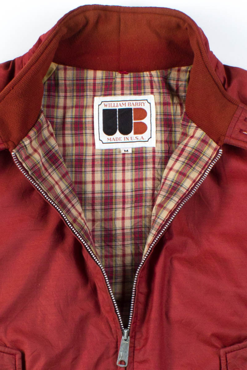 Vintage Rust Harrington Jacket