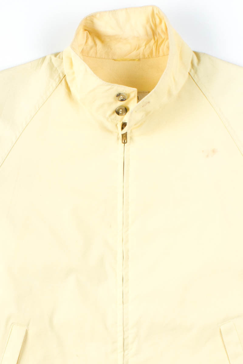 Light Yellow Harrington Jacket