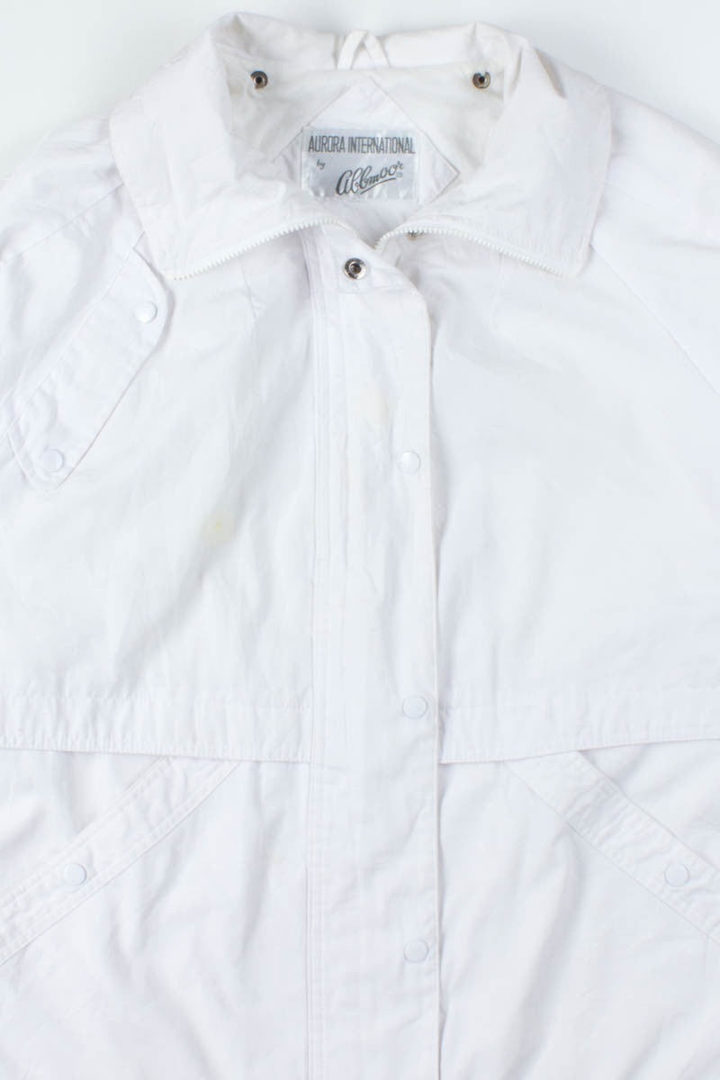 White Long Spring Jacket