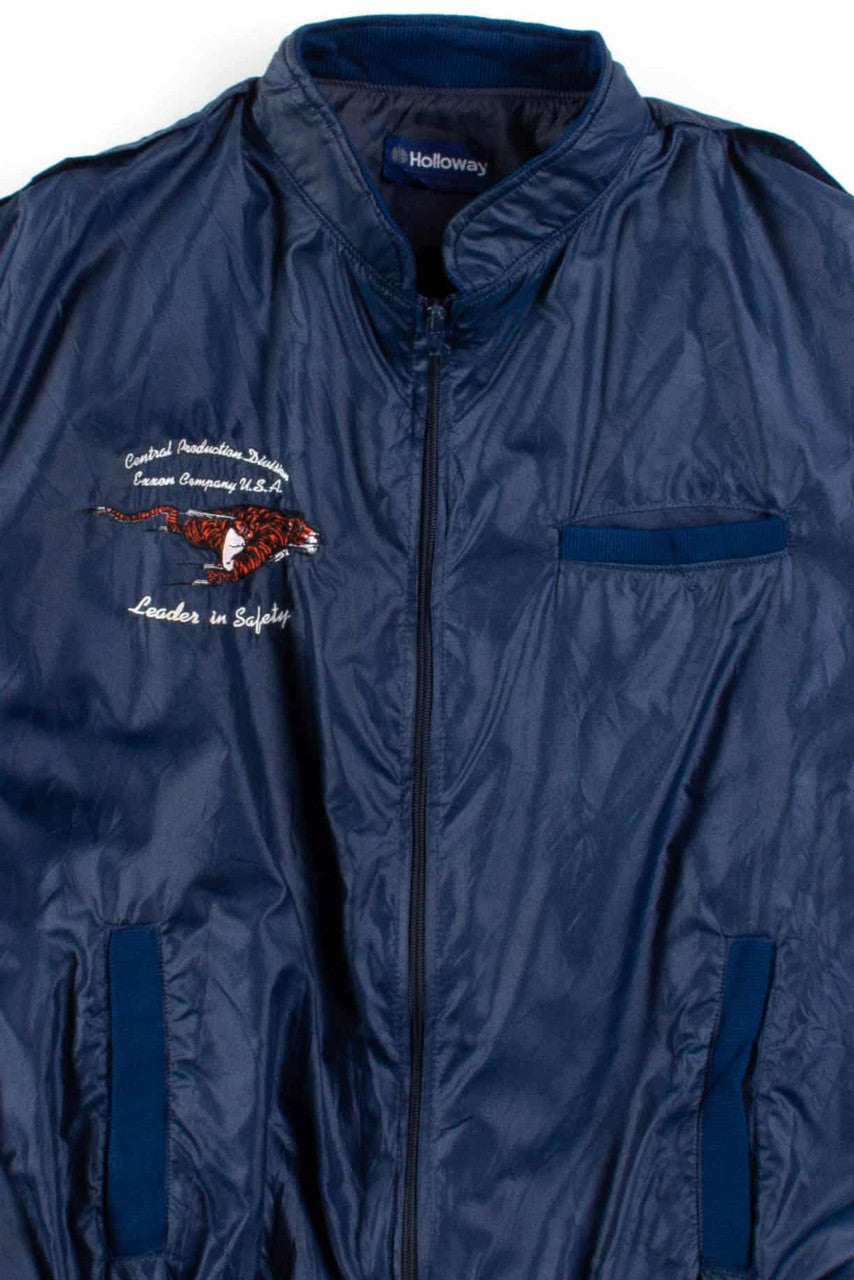 Exxon Leader In Safety Jacket