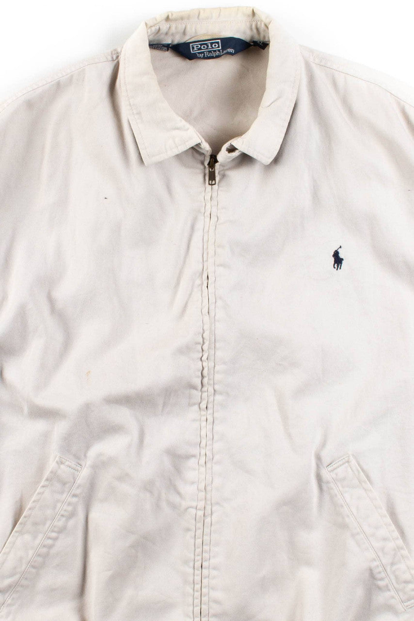 Beige Polo Jacket