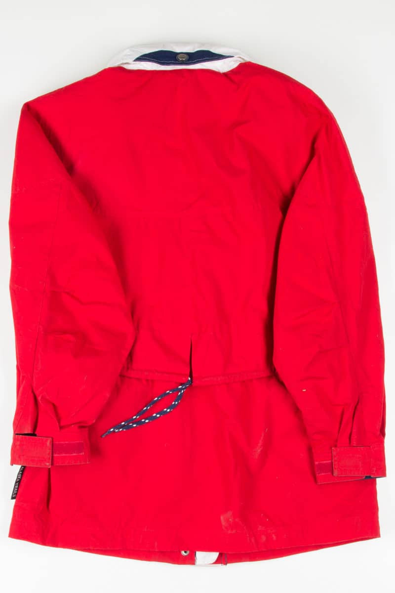 Red Alaska Trails Anorak Jacket