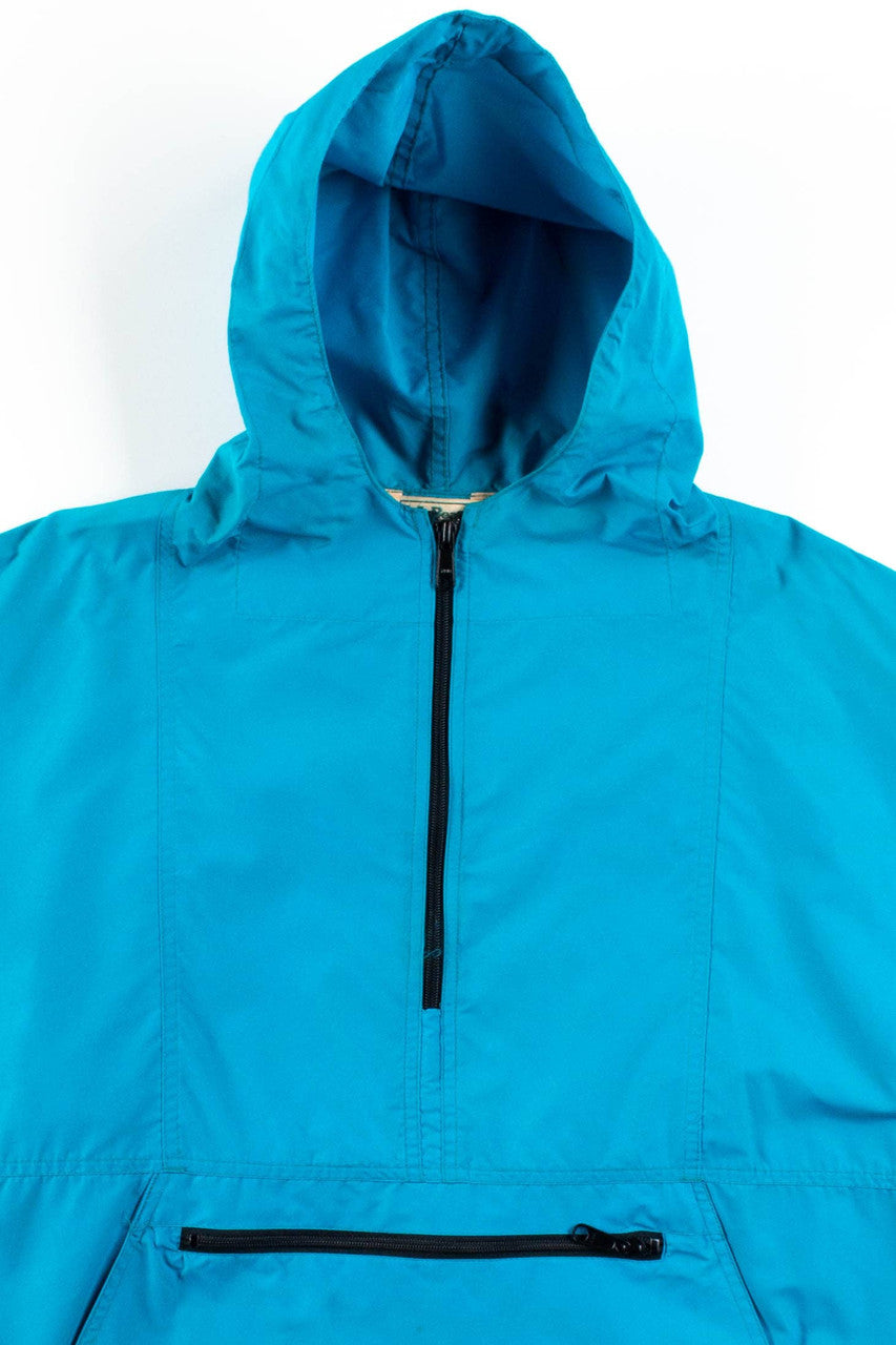 Vintage Teal L.L. Bean Pullover Jacket