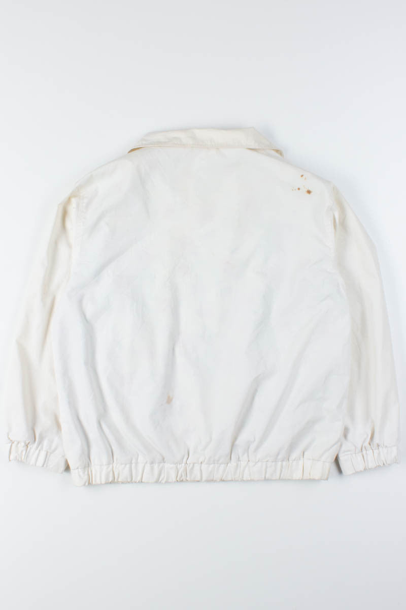 White Floral Spring Jacket