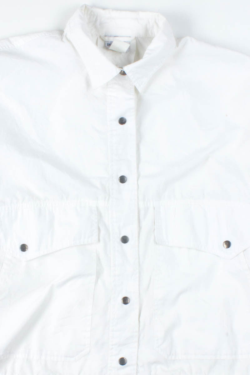 White Snap Spring Jacket