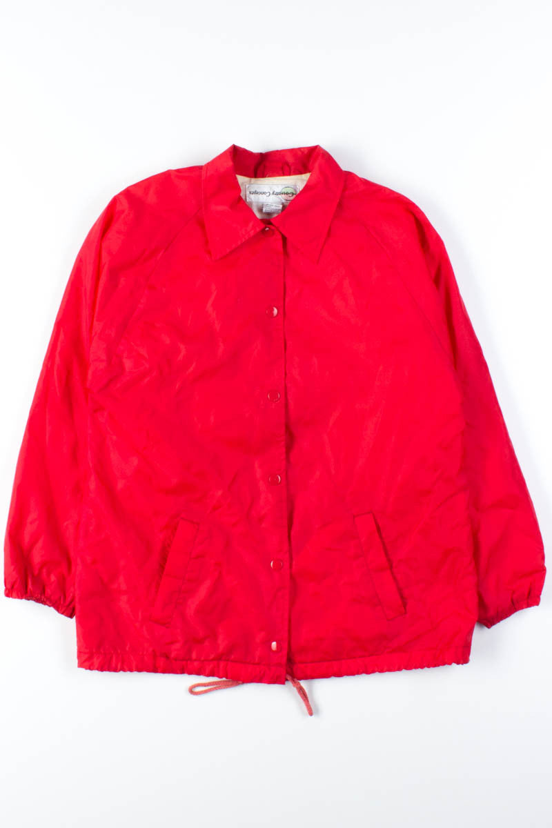 Bright Red Spring Jacket