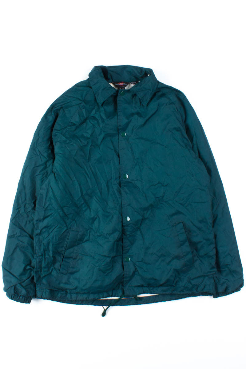 Dark Green Coach Jacket