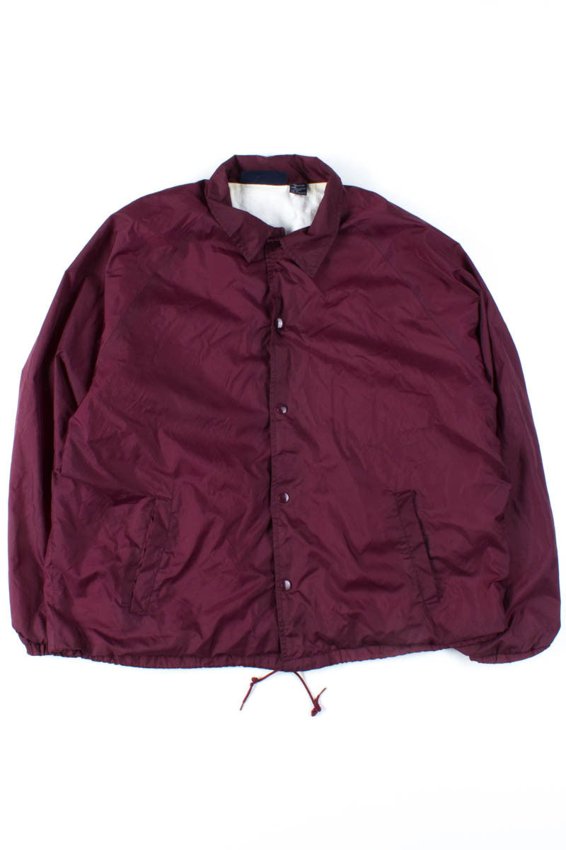 Burgundy Coach Jacket