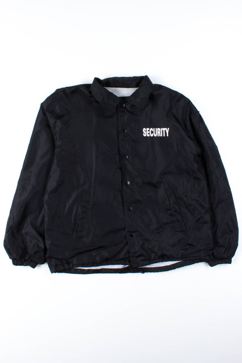 Black Security Jacket