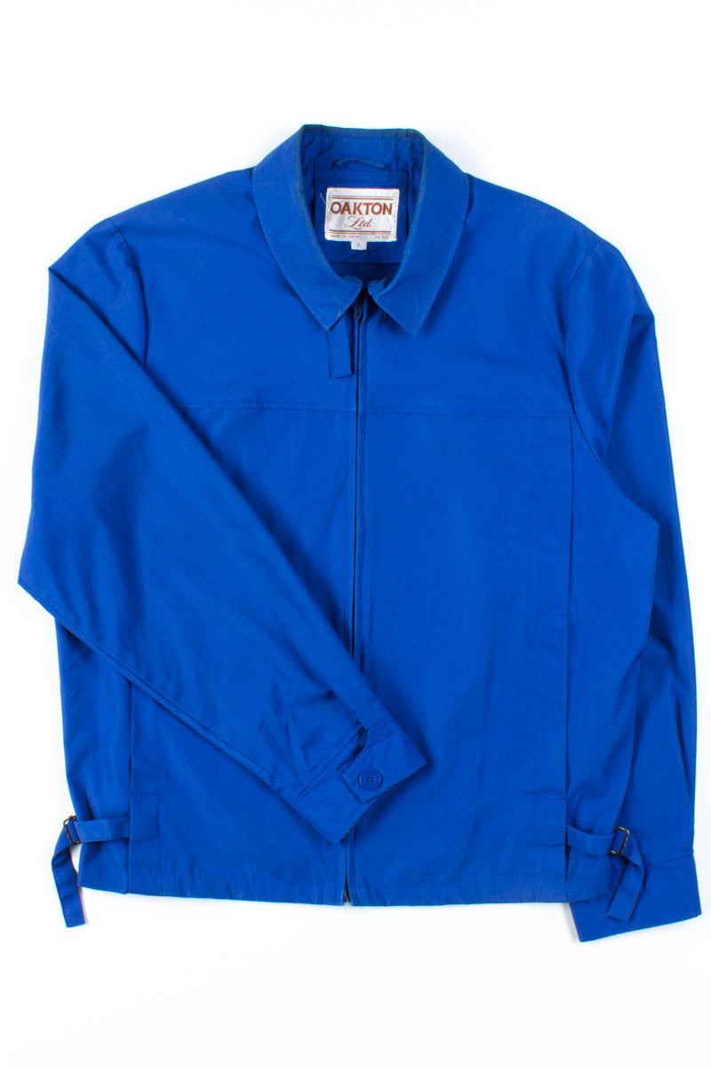 Royal Strappy Harrington Jacket