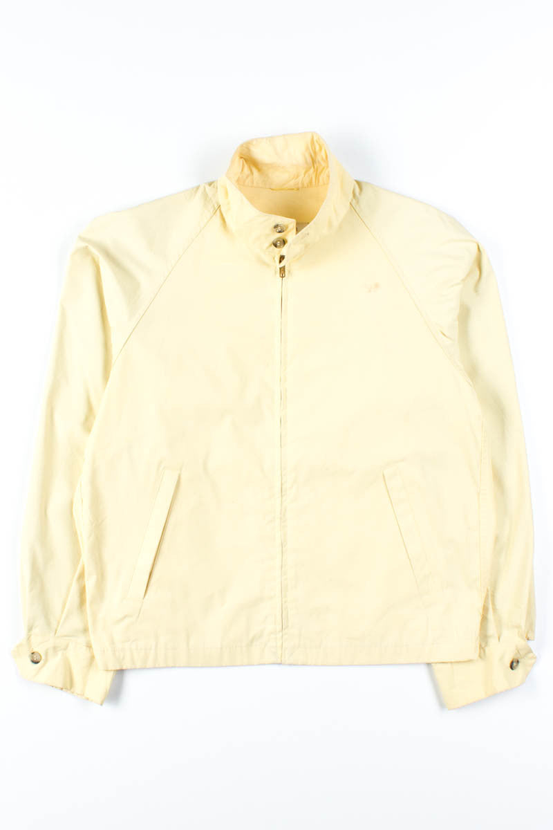 Light Yellow Harrington Jacket