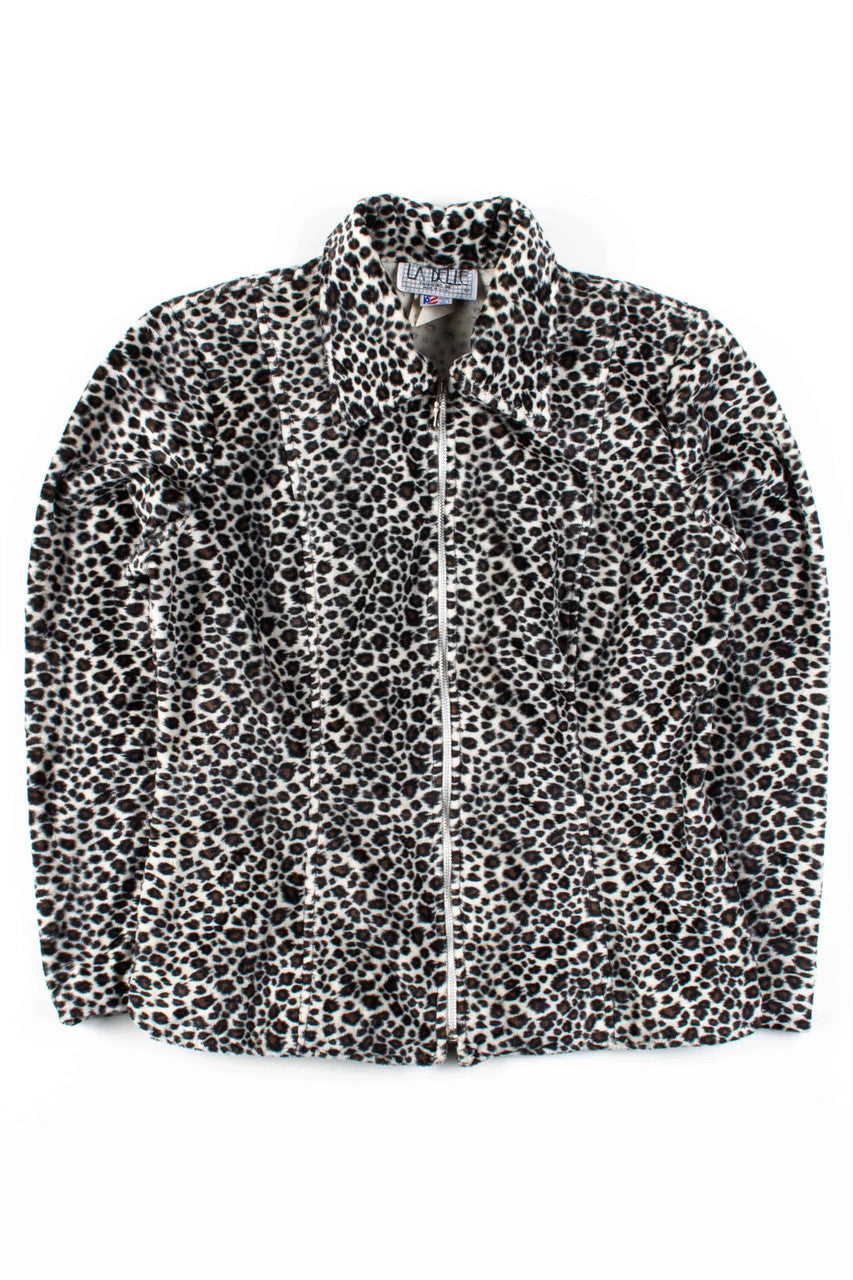 Soft Leopard Print Jacket