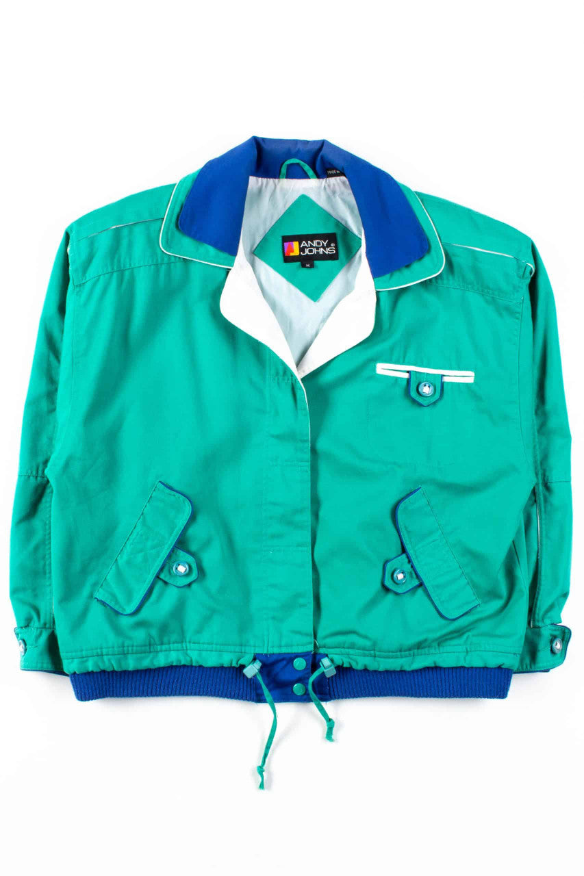 Teal Andy Johns Vintage Jacket