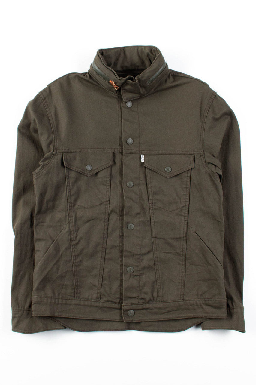 Olive Levi's Military Rain Jacket