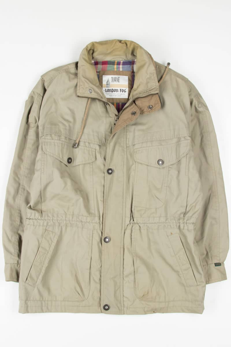 Brown London Fog Anorak Jacket