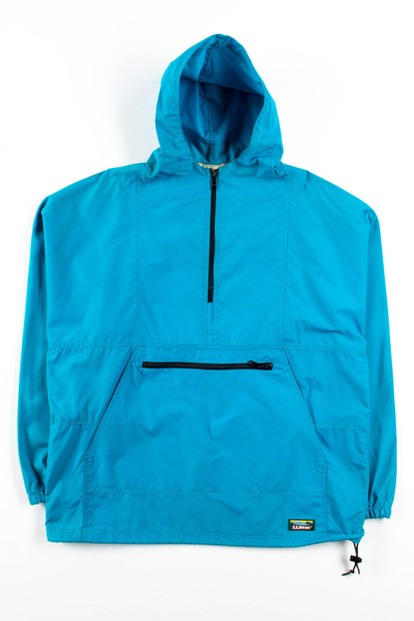 Vintage Teal L.L. Bean Pullover Jacket