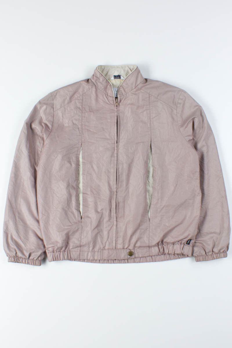 Mauve Pleated Spring Jacket