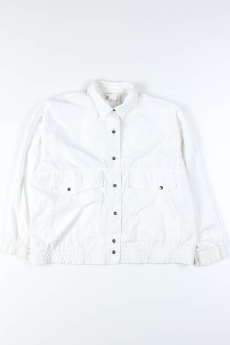 White Snap Spring Jacket