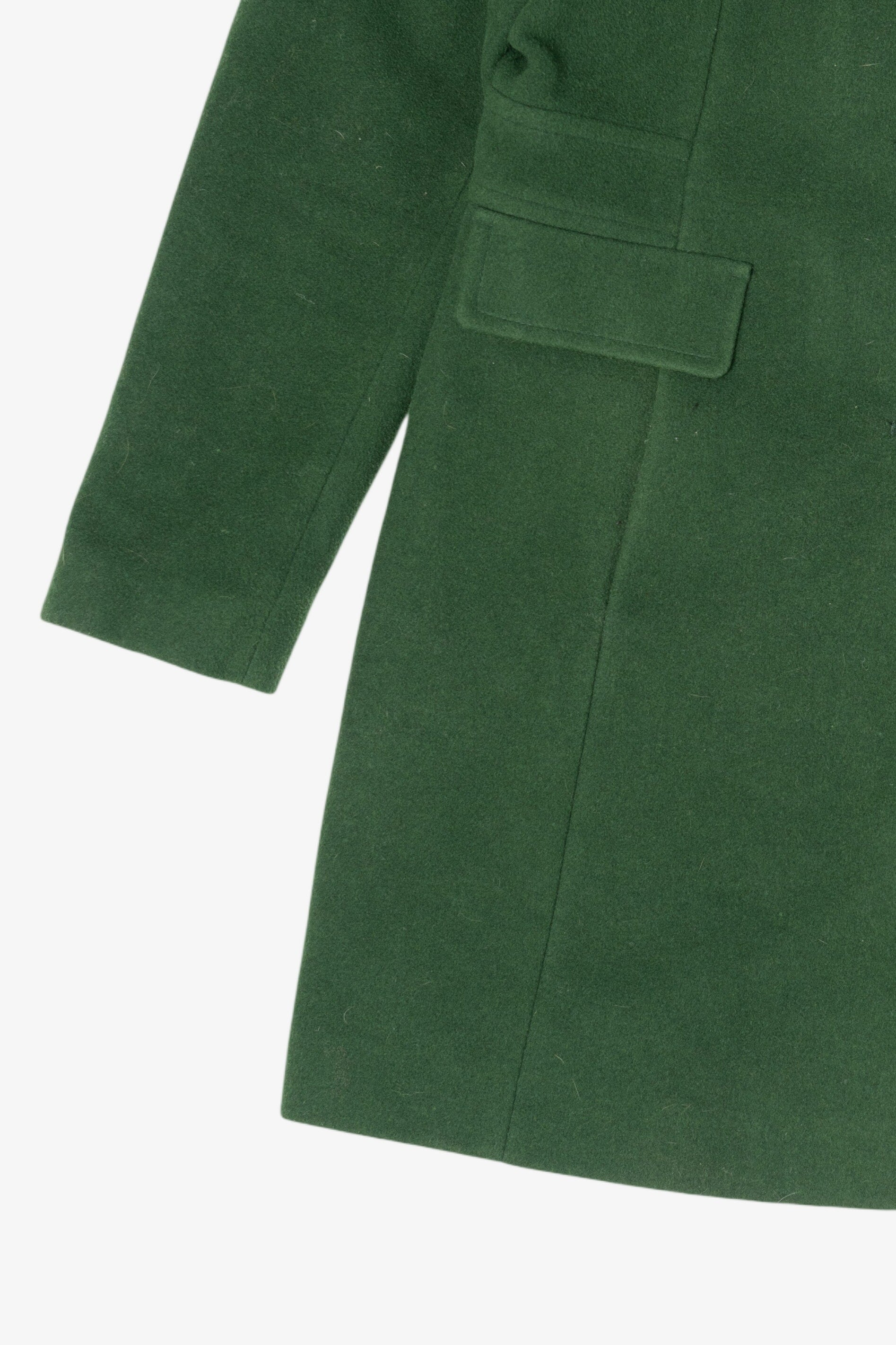Vintage Green Larry Levine Coat (1990s)