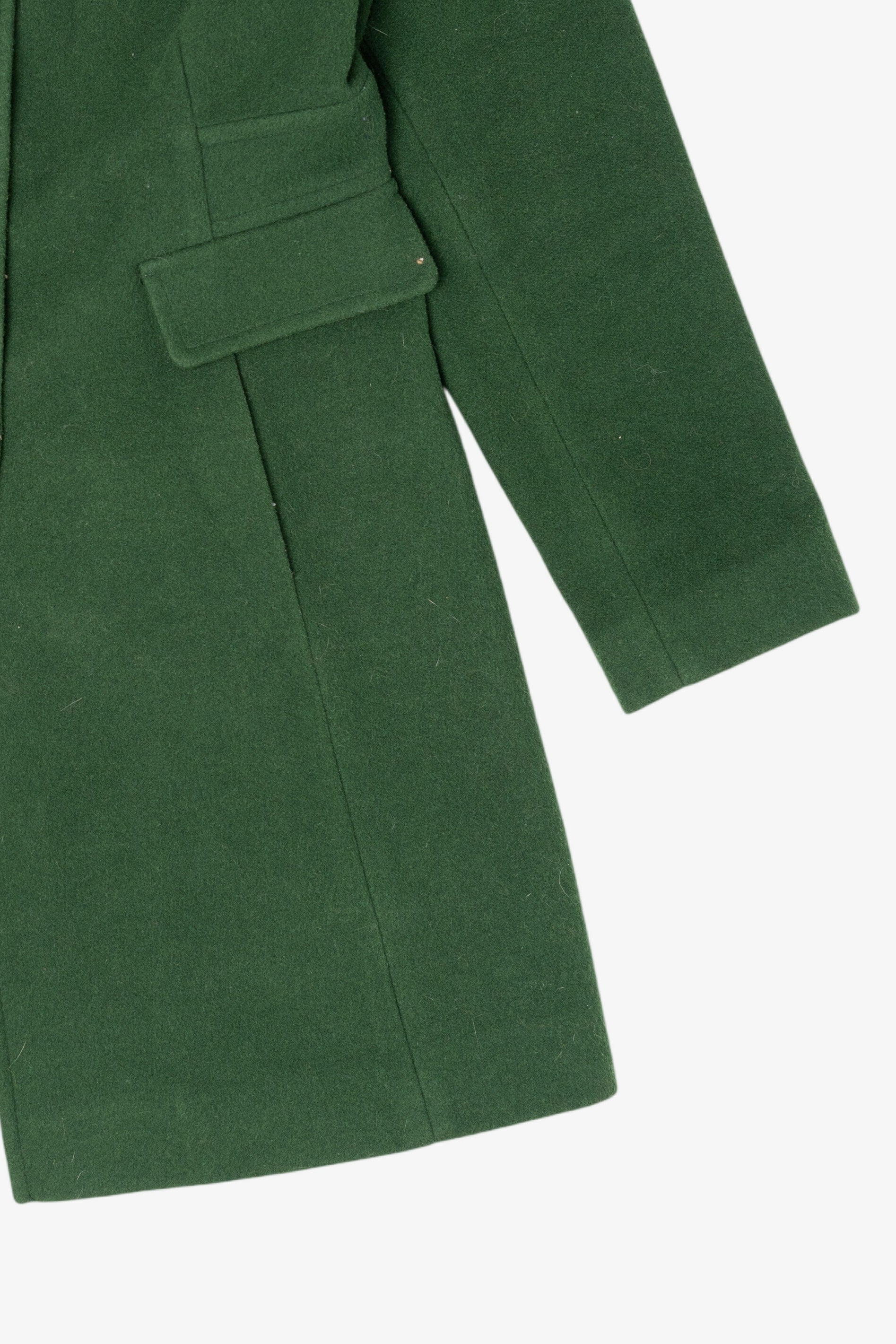 Vintage Green Larry Levine Coat (1990s)