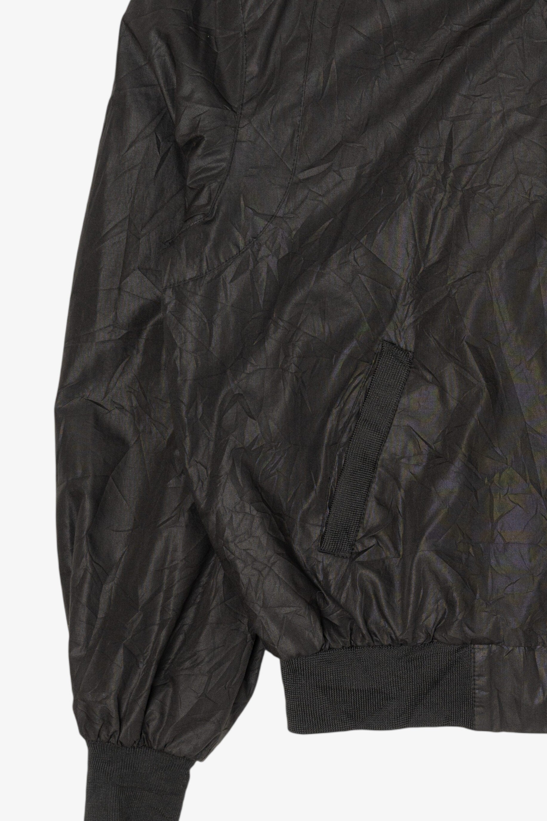 Vintage Black Members Only Bomber Jacket (1980s)