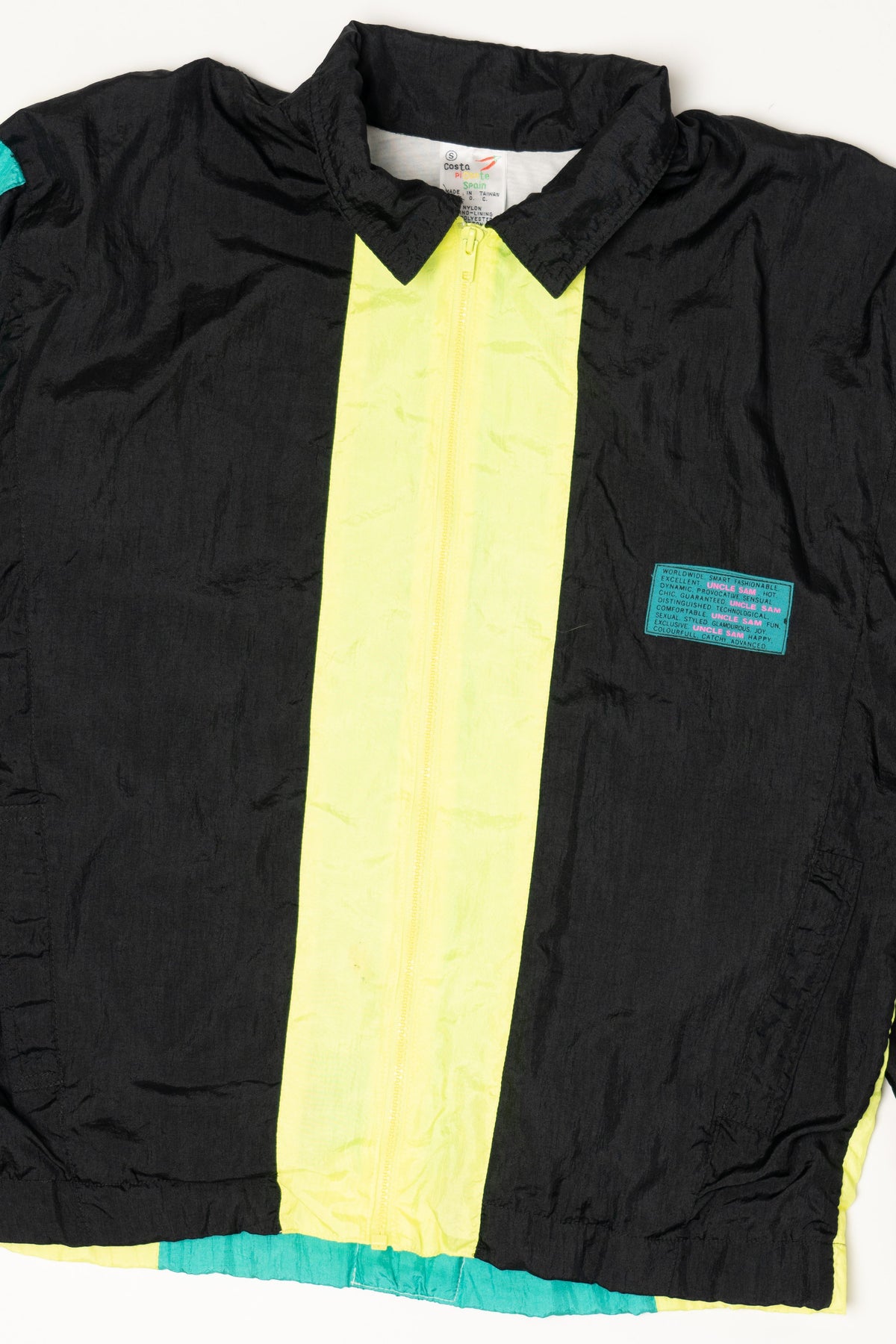 Vintage Color Block Costa Picante Windbreaker (1990s)