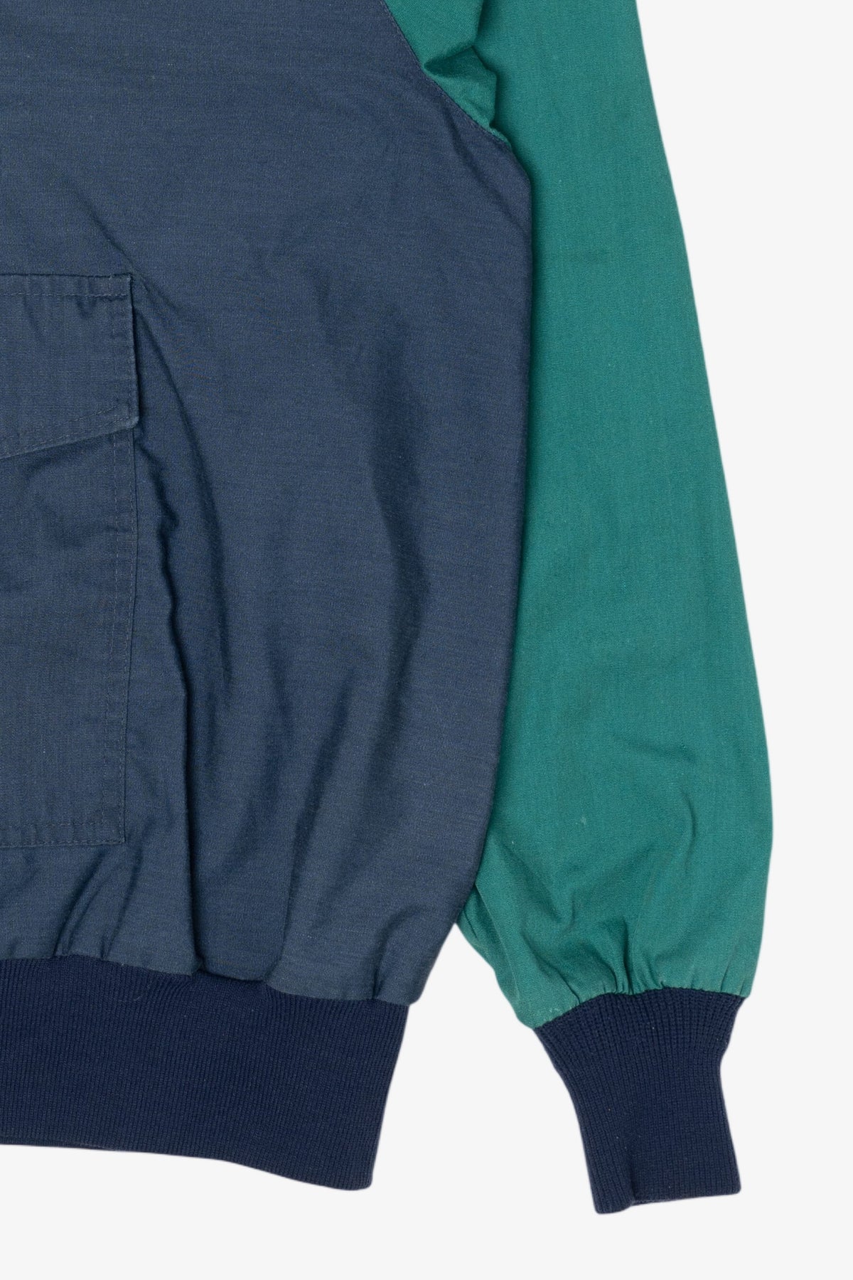 Vintage Color Block half Zip Field & Stream Lightweight Jacket (1970s)