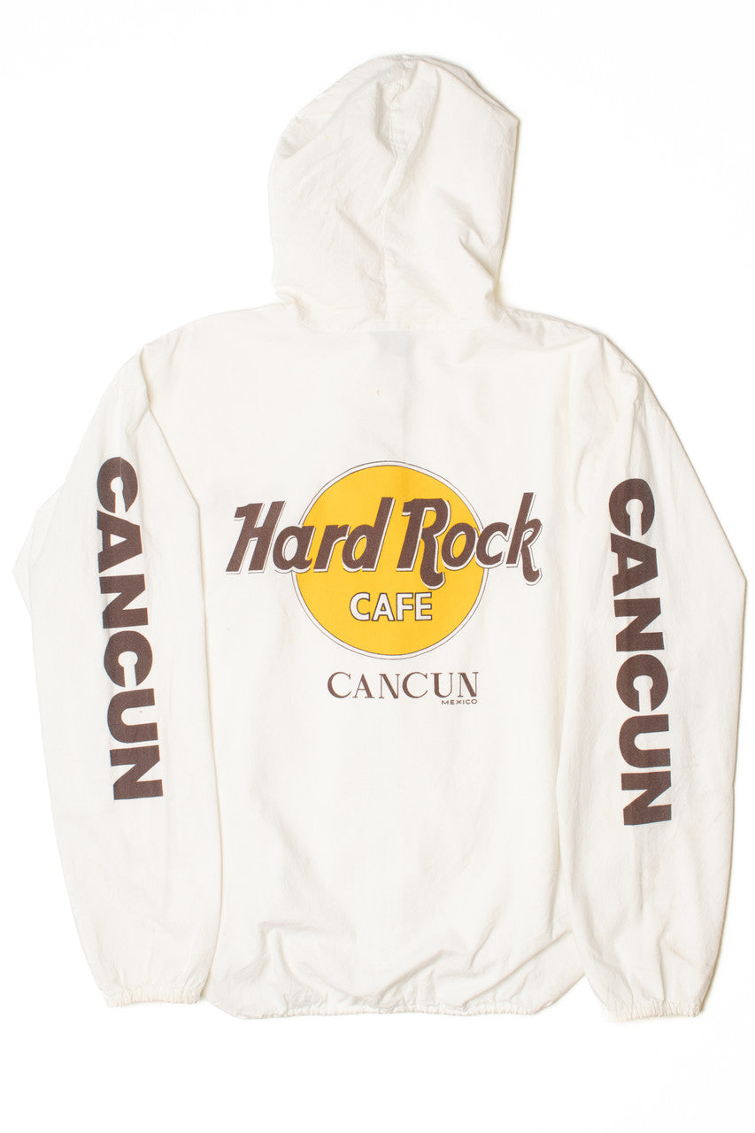Vintage Hard Rock Cafe Cancun Mexico Tie Waist Lightweight Jacket