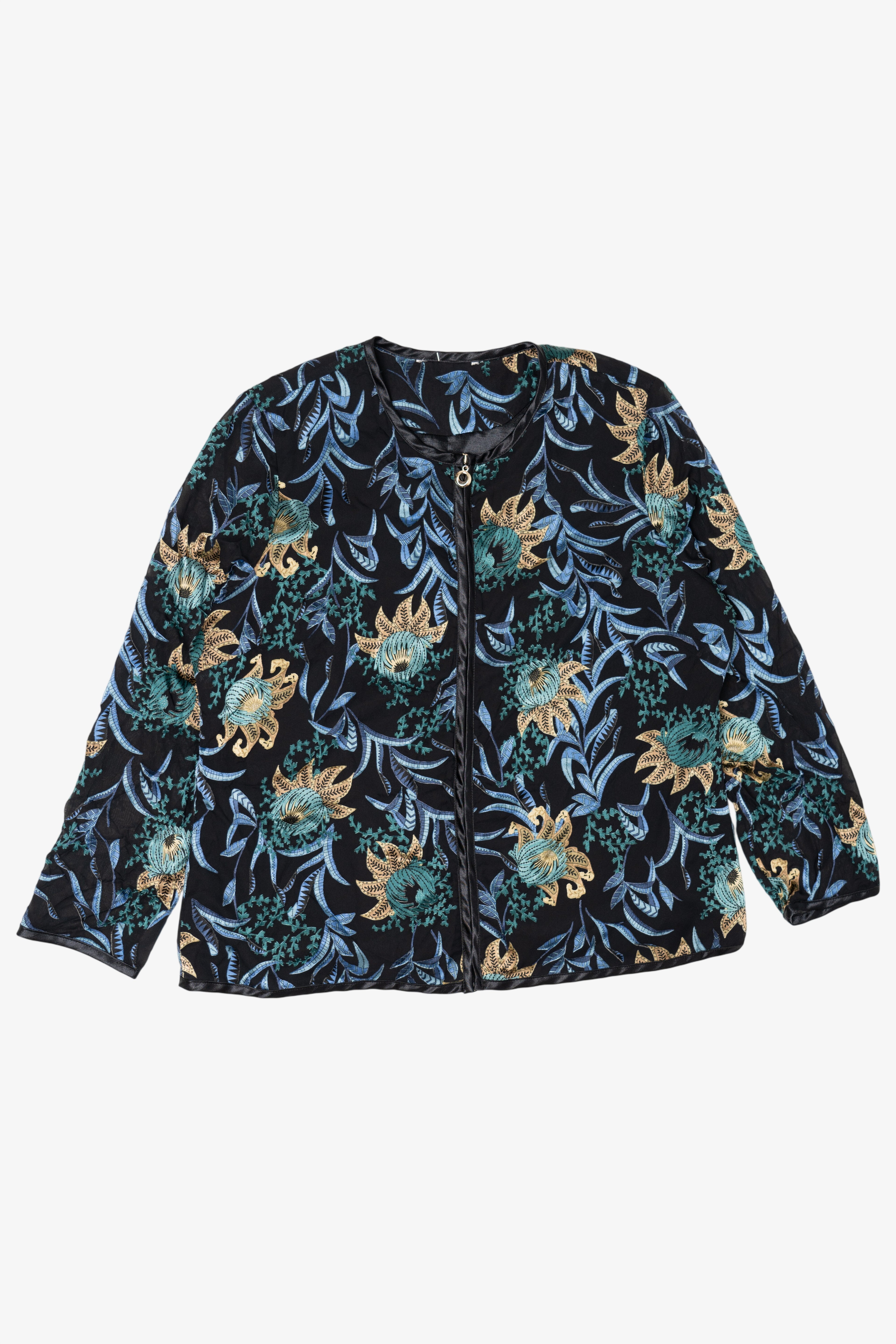 Vintage Floral Lightweight Jacket (1990s)