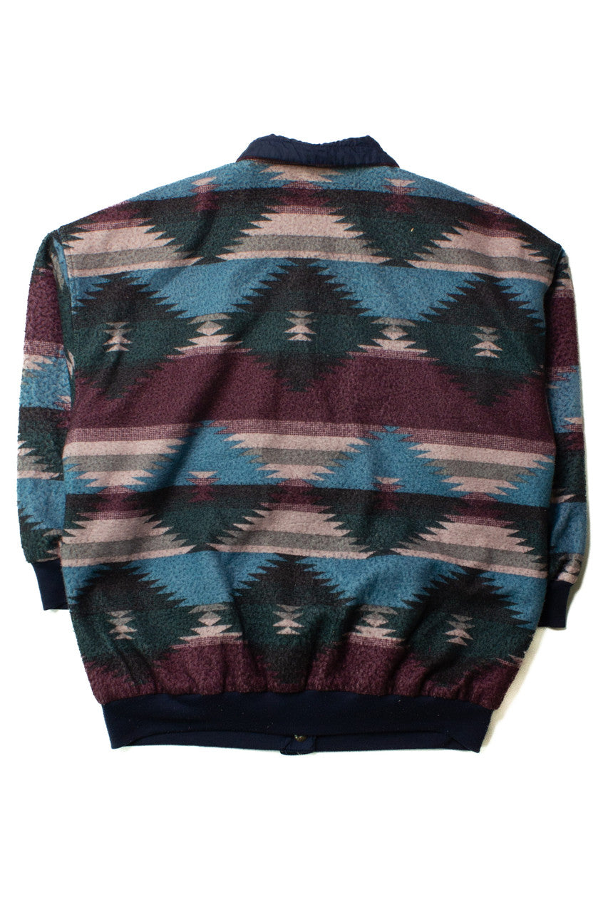 Vintage Southwestern Reversible Lightweight Jacket (1980s)