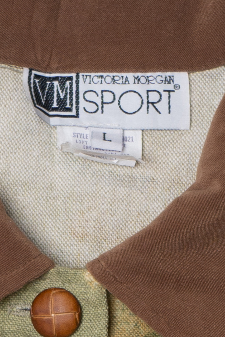 Vintage Equestrian Countryside Lightweight Jacket