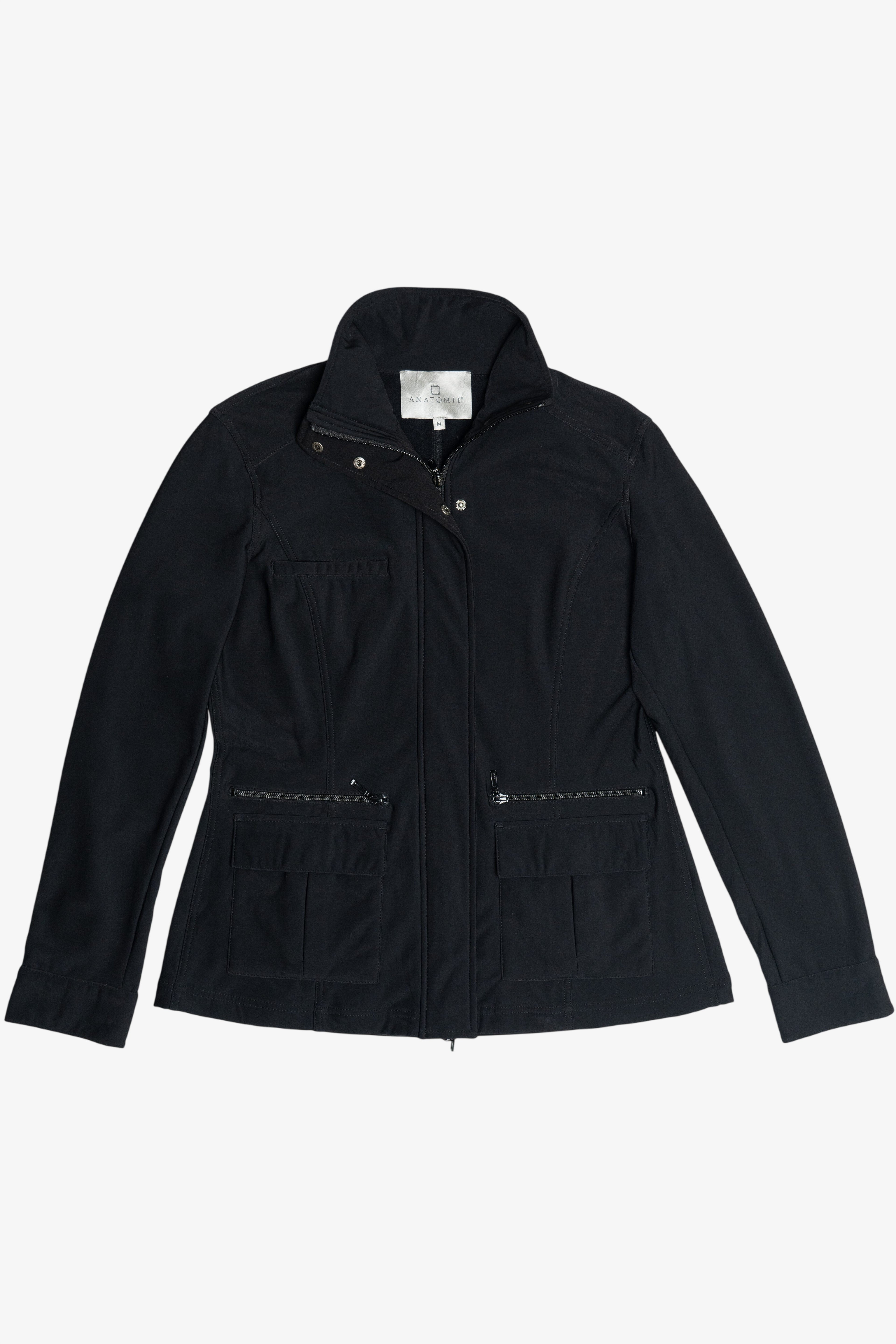 Black Anatomie Zip-Up Jacket (2020s)