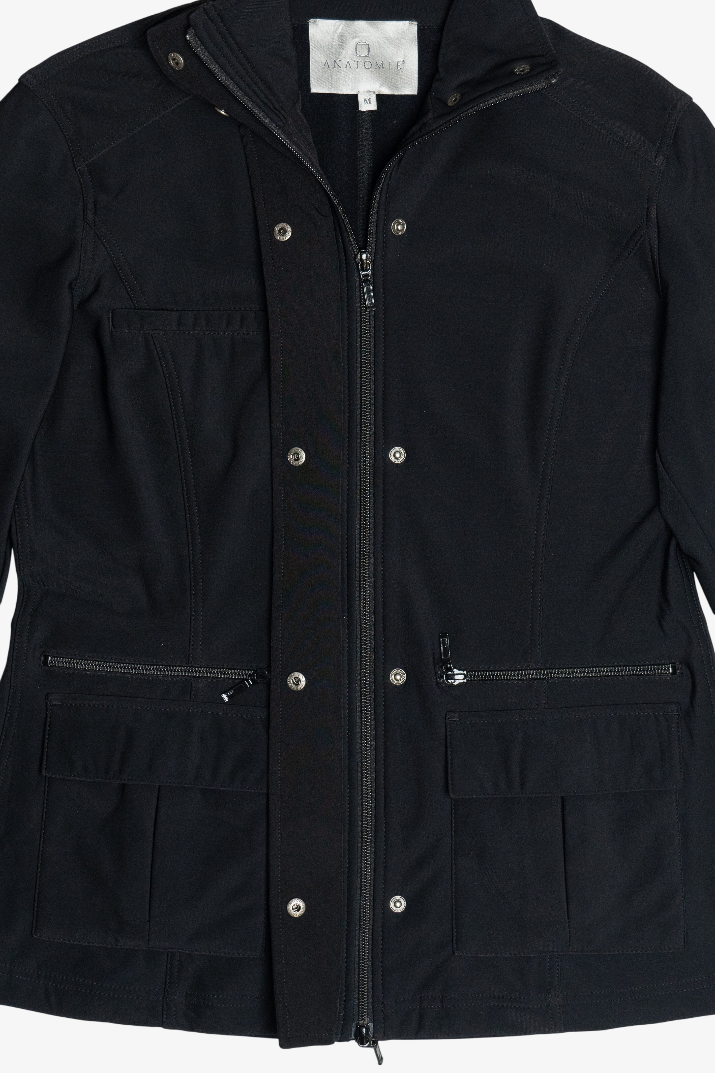 Black Anatomie Zip-Up Jacket (2020s)