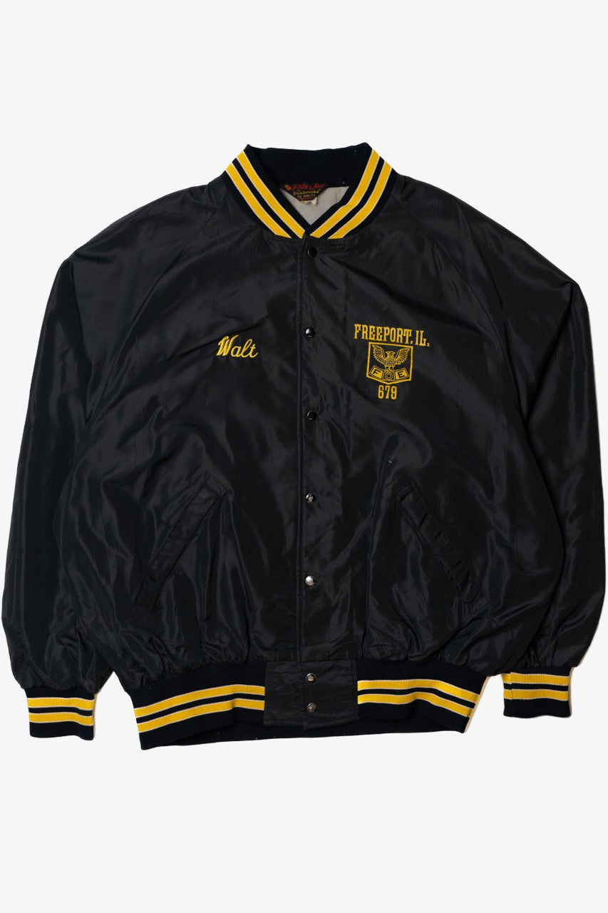 Vintage "Walt" Freeport, IL. Fraternal Order of the Eagles Lightweight Jacket
