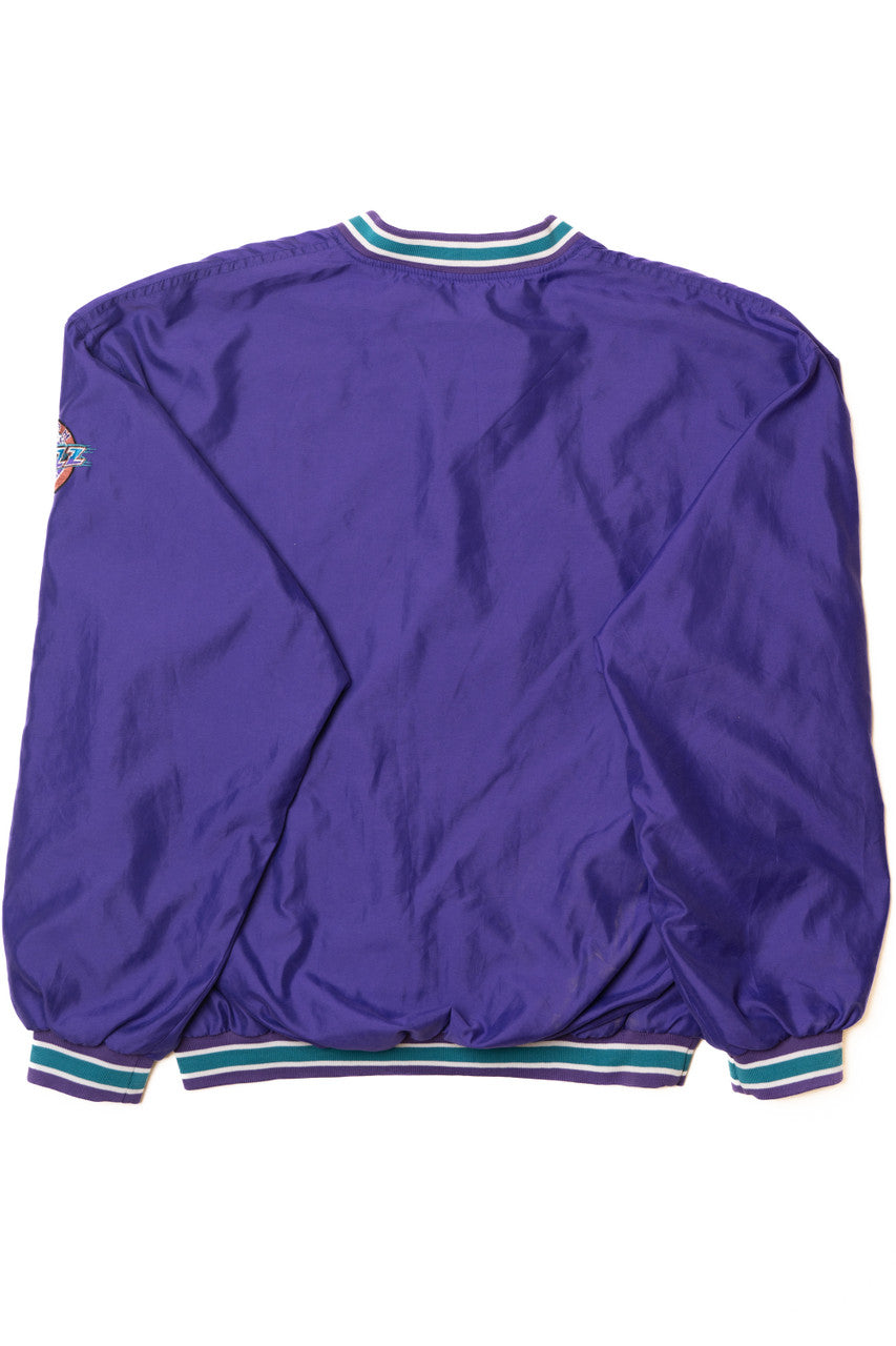 Vintage Utah Jazz NBA Reebok Nylon Pullover